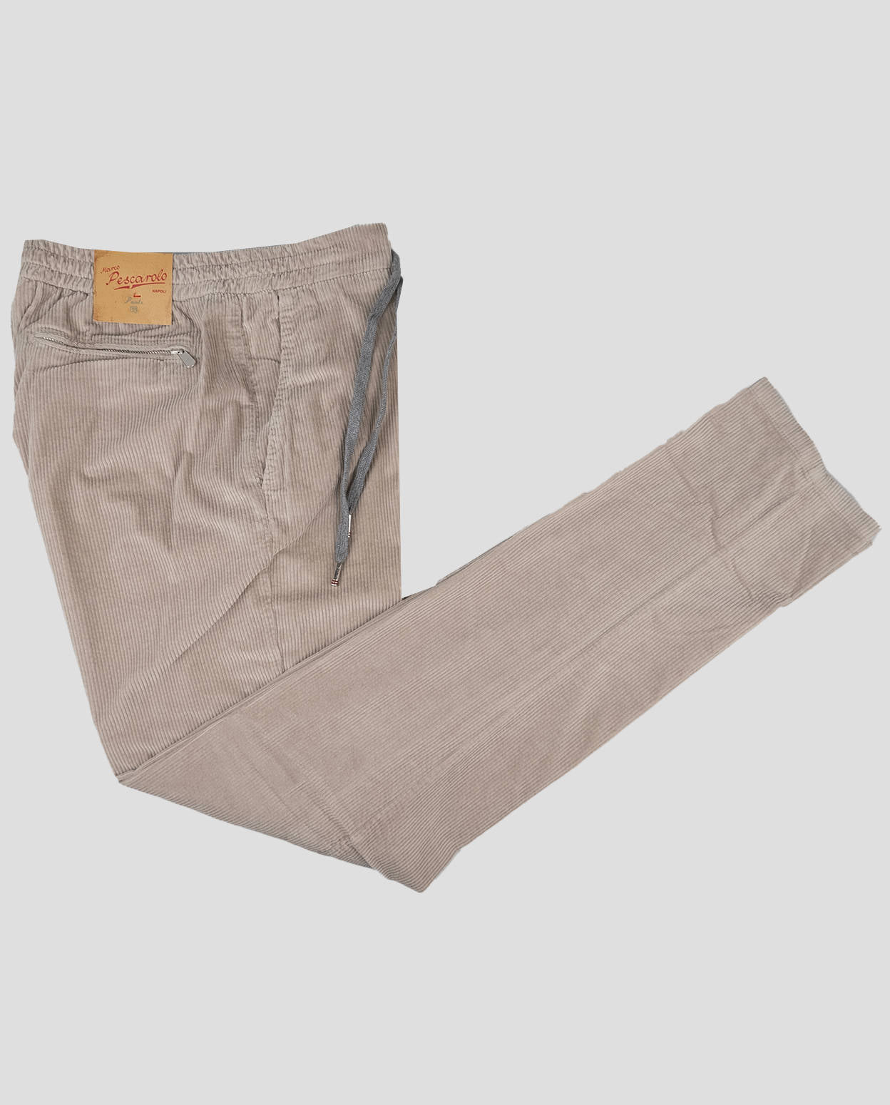 Marco Pescarolo Beige Cotton Ea Velvet Pants