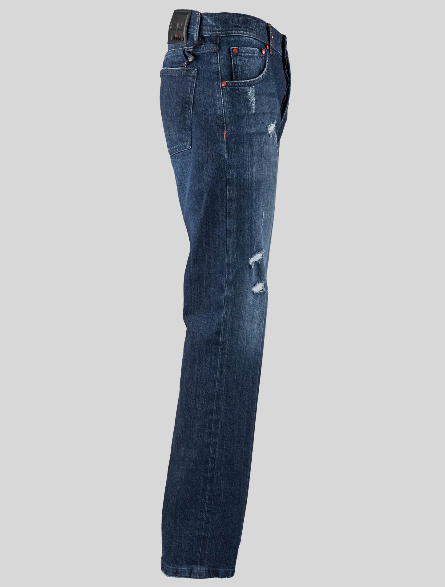 Kiton Blue Cotton Ea Jeans Limited Edition 04 of 22