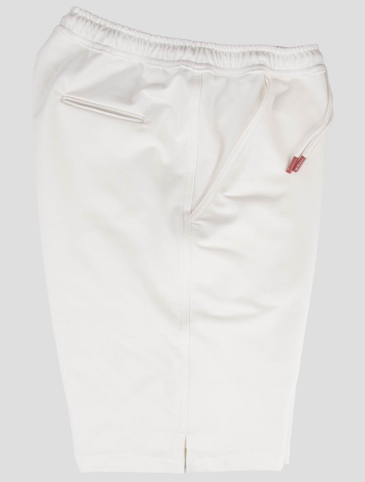 Kiton White Cotton Ea Short Pants