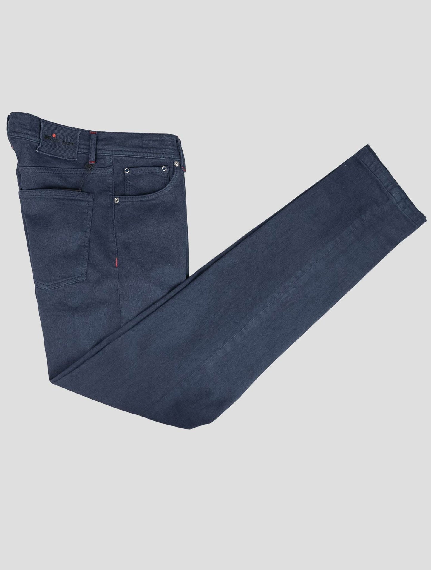 Kiton Blaue Baumwolle Ea Jeans