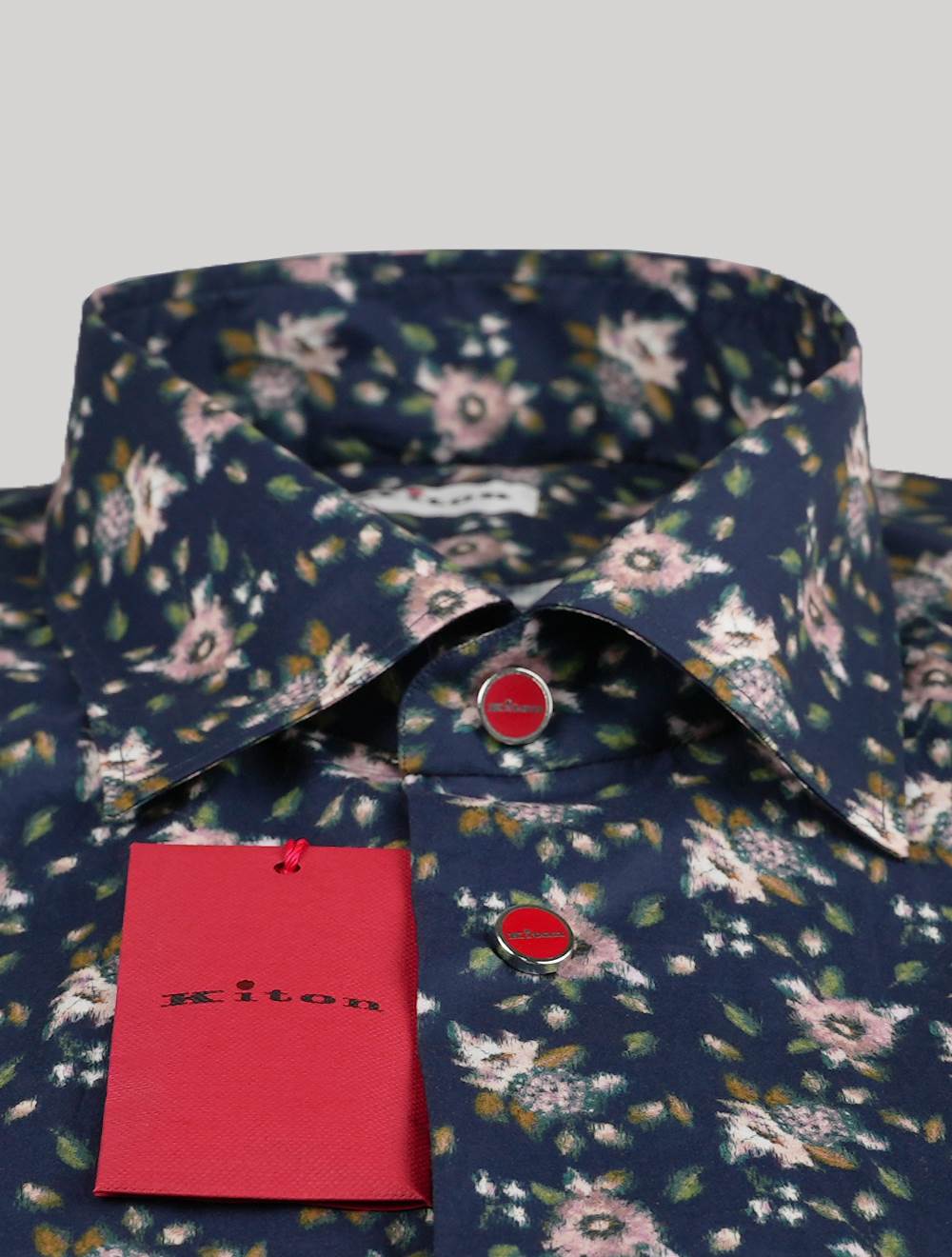 قميص قطني متعدد الألوان من Kiton