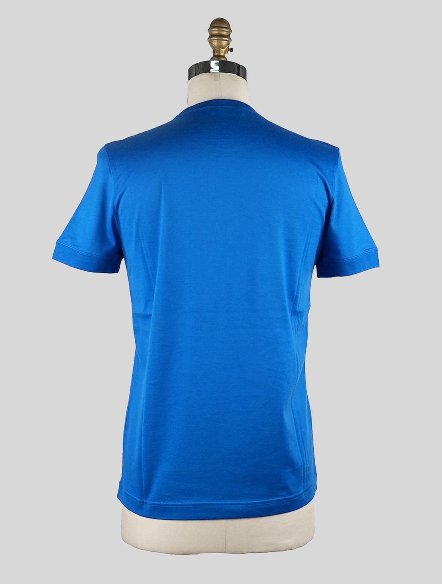 KNT Kiton T-Shirt Algodão Azul