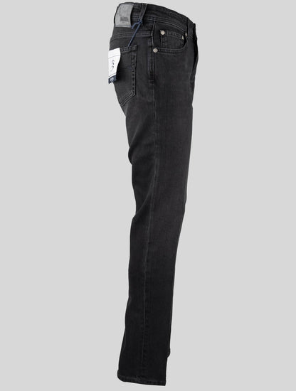 Barba Napoli Black Cotton Ea Jeans