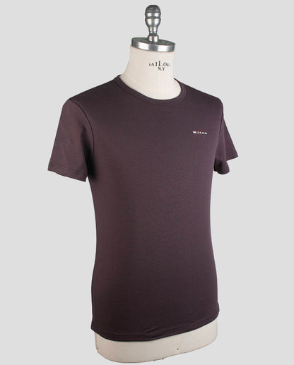 Kiton Purple Cotton Ea T-Shirt Underwear