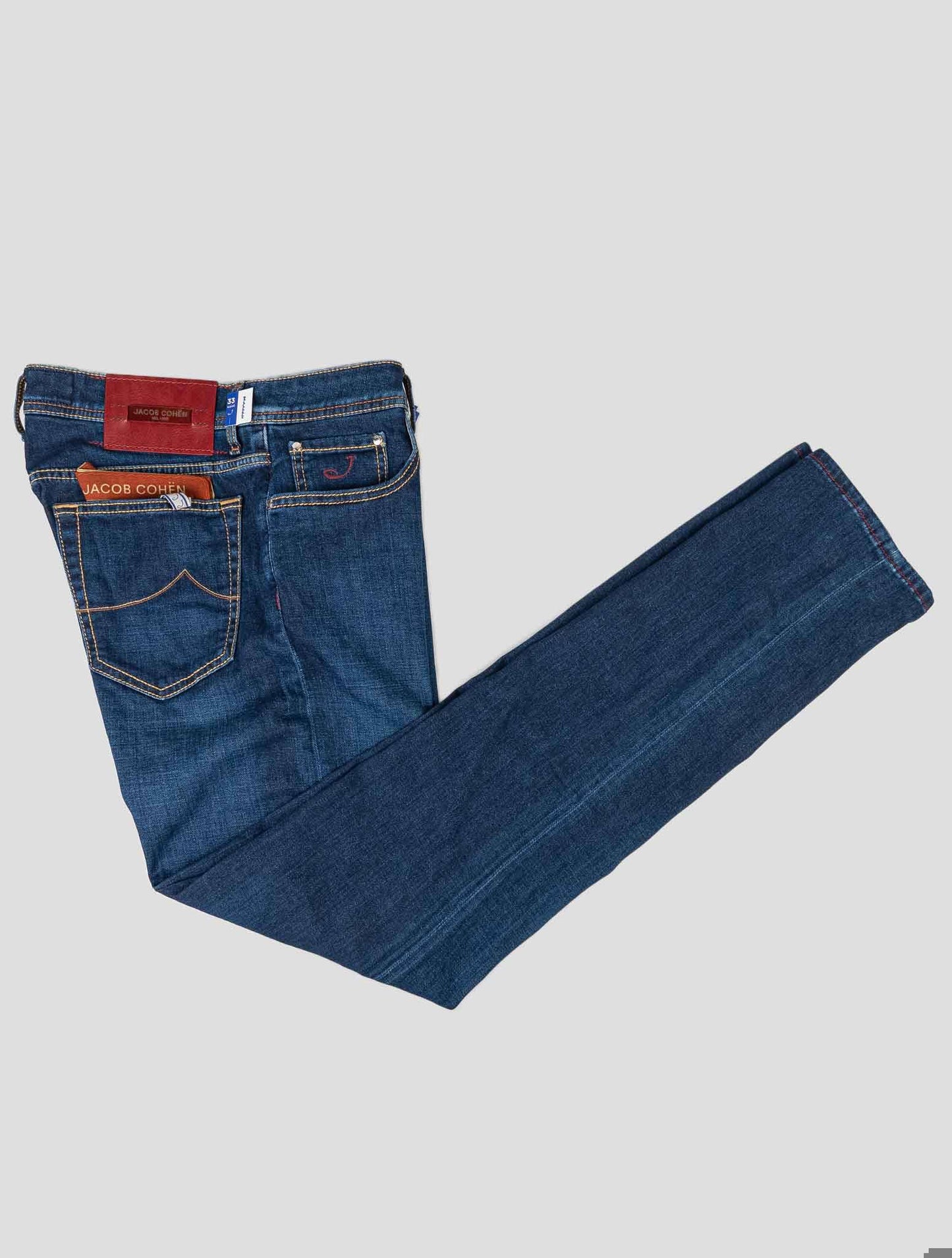 Jacob Cohen Blue Cotton Els Ea Jeans