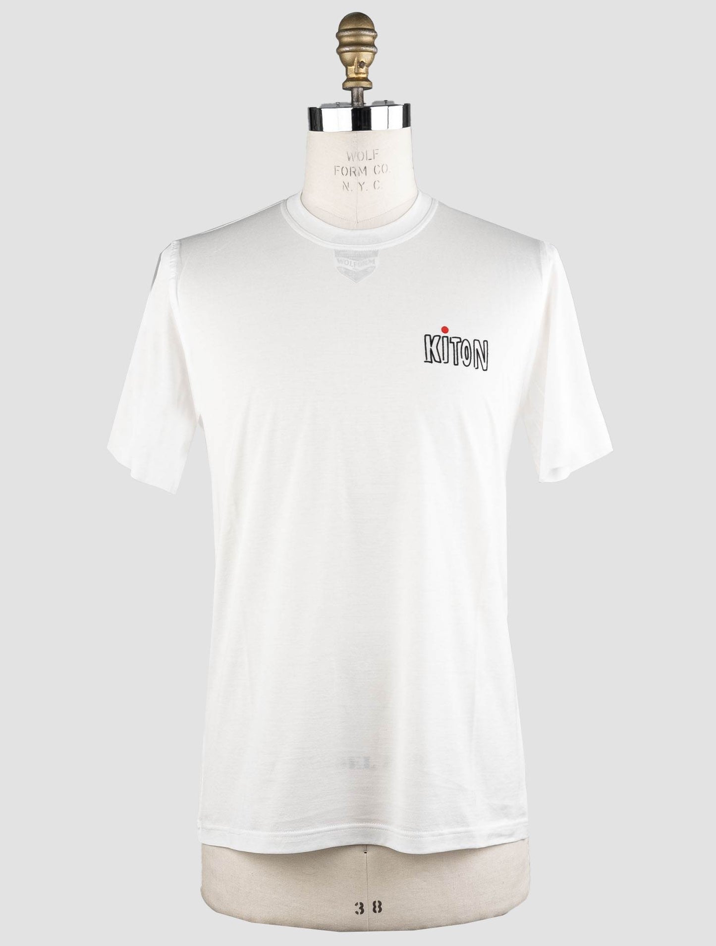 Kiton T-Shirt Algodão Branco