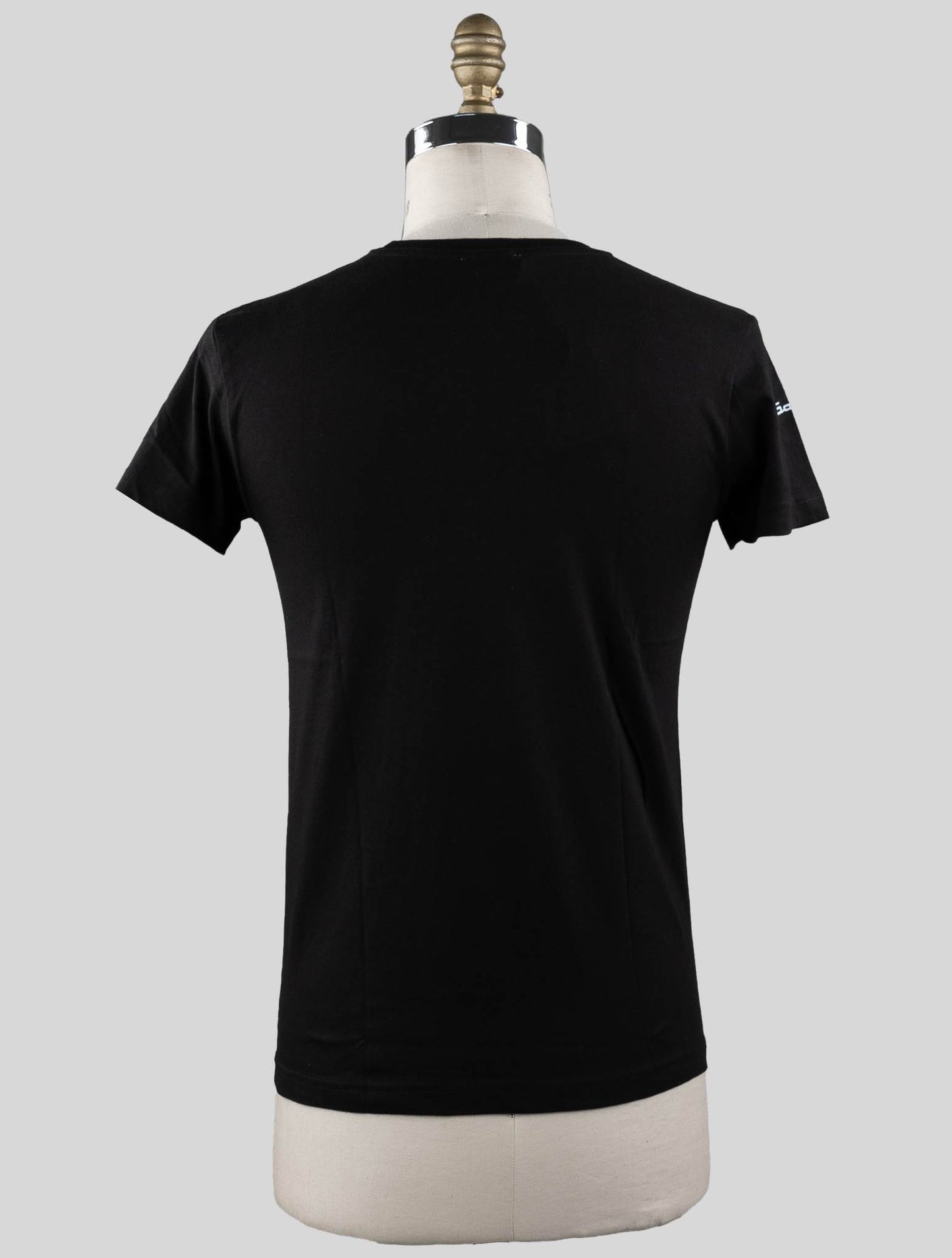 Sartorio Napoli Black Cotton T-shirt Special Edition