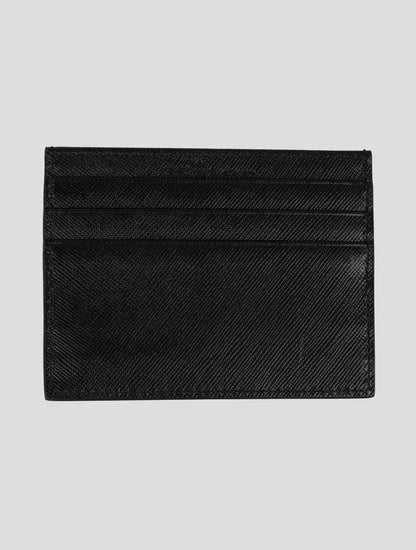 Kiton Black Leather Document Holder