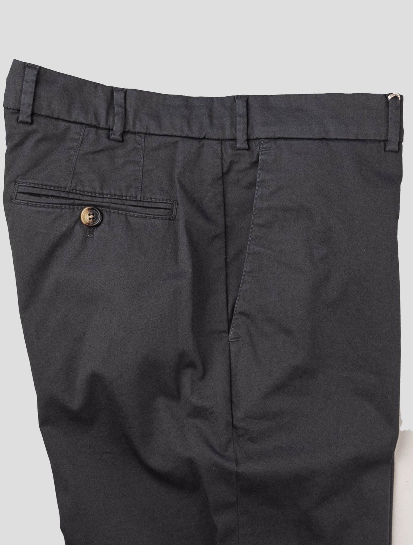 Pantalones de algodón gris oscuro de Brunello Cucinelli