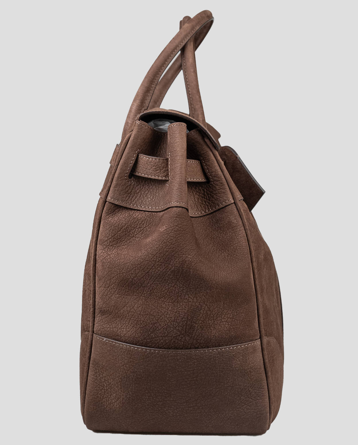 Brunello CucinelliブラックレザーTravelbag