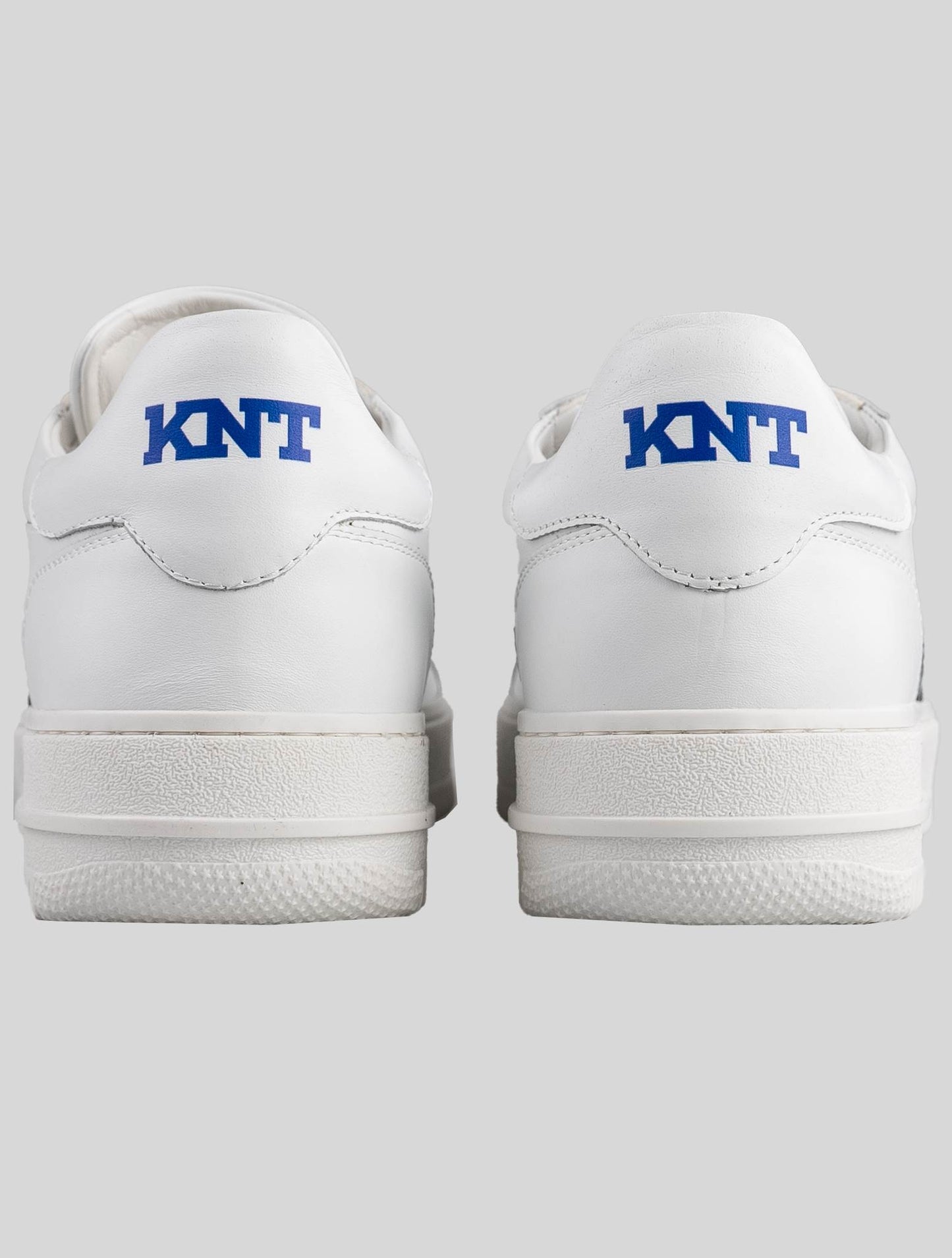 KNT Kiton 白色皮革运动鞋特别版