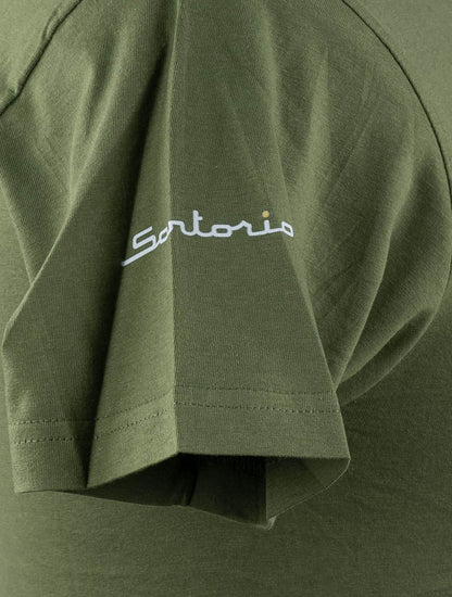 Sartorio napoli žaliosios medvilnės megztinis specialusis leidimas