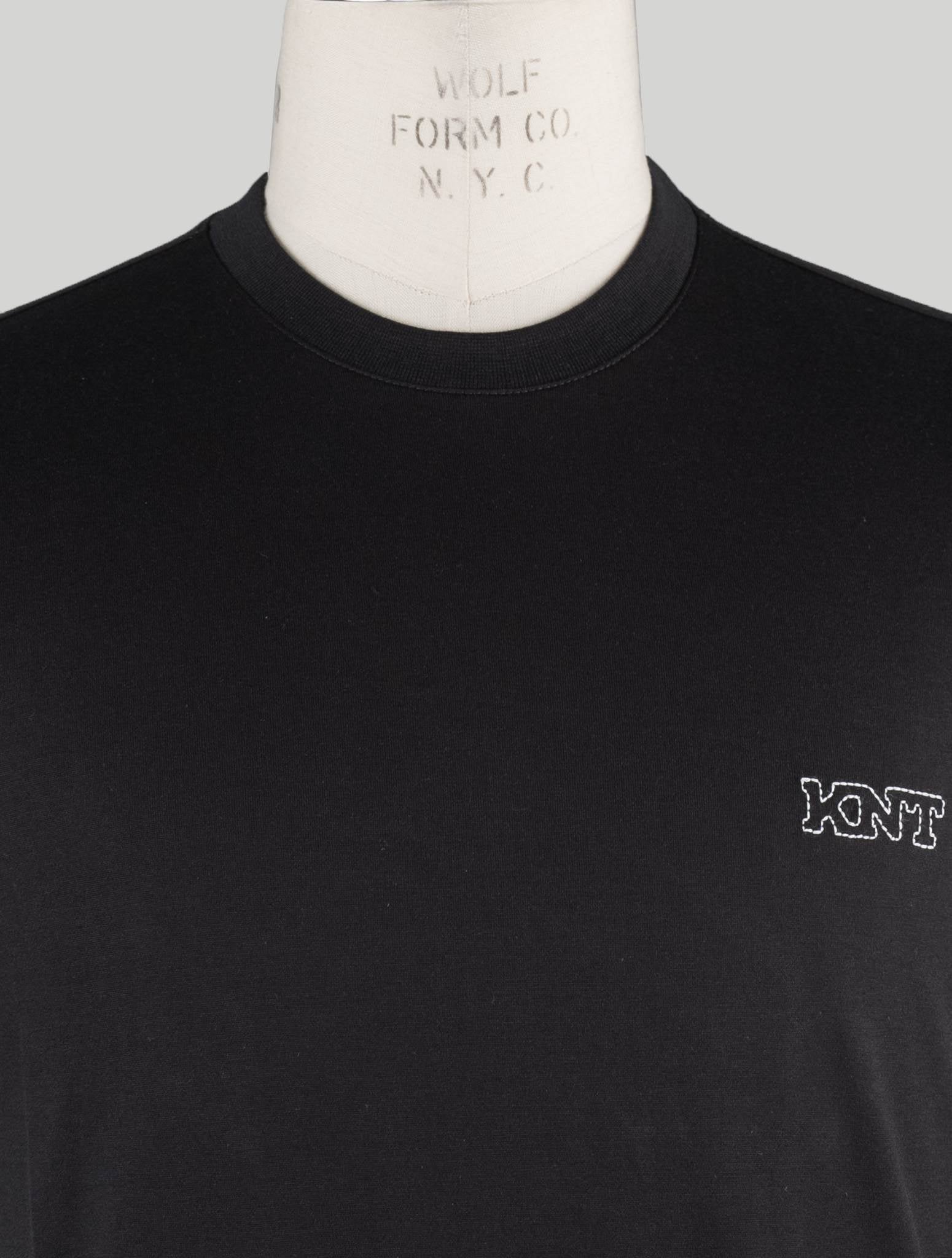 Kiton KNT Black Cotton T-shirt – 2Men