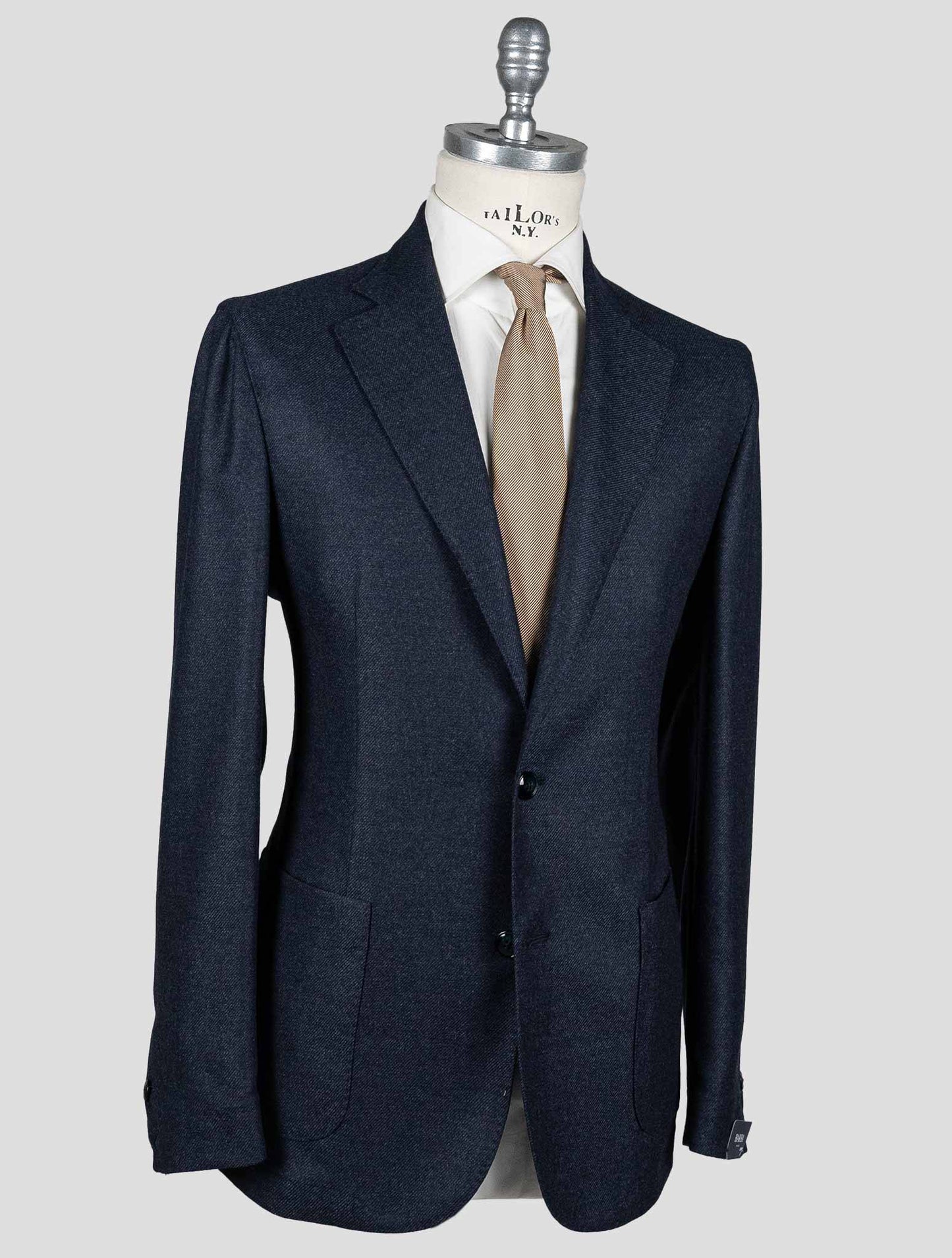 Barba Napoli Blue Virgin Wool Cashmere Blazer