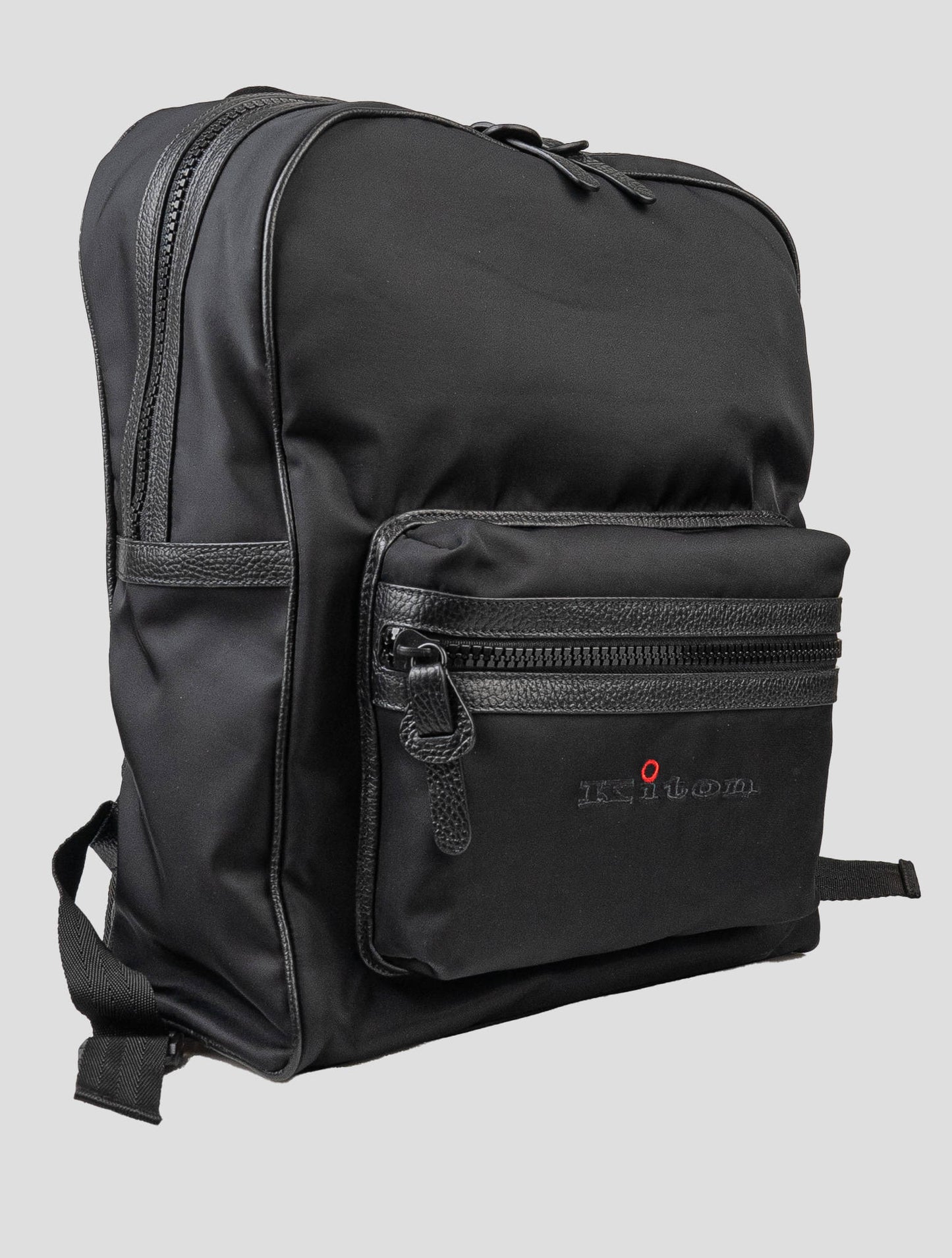 Kiton Black Pa Backpack