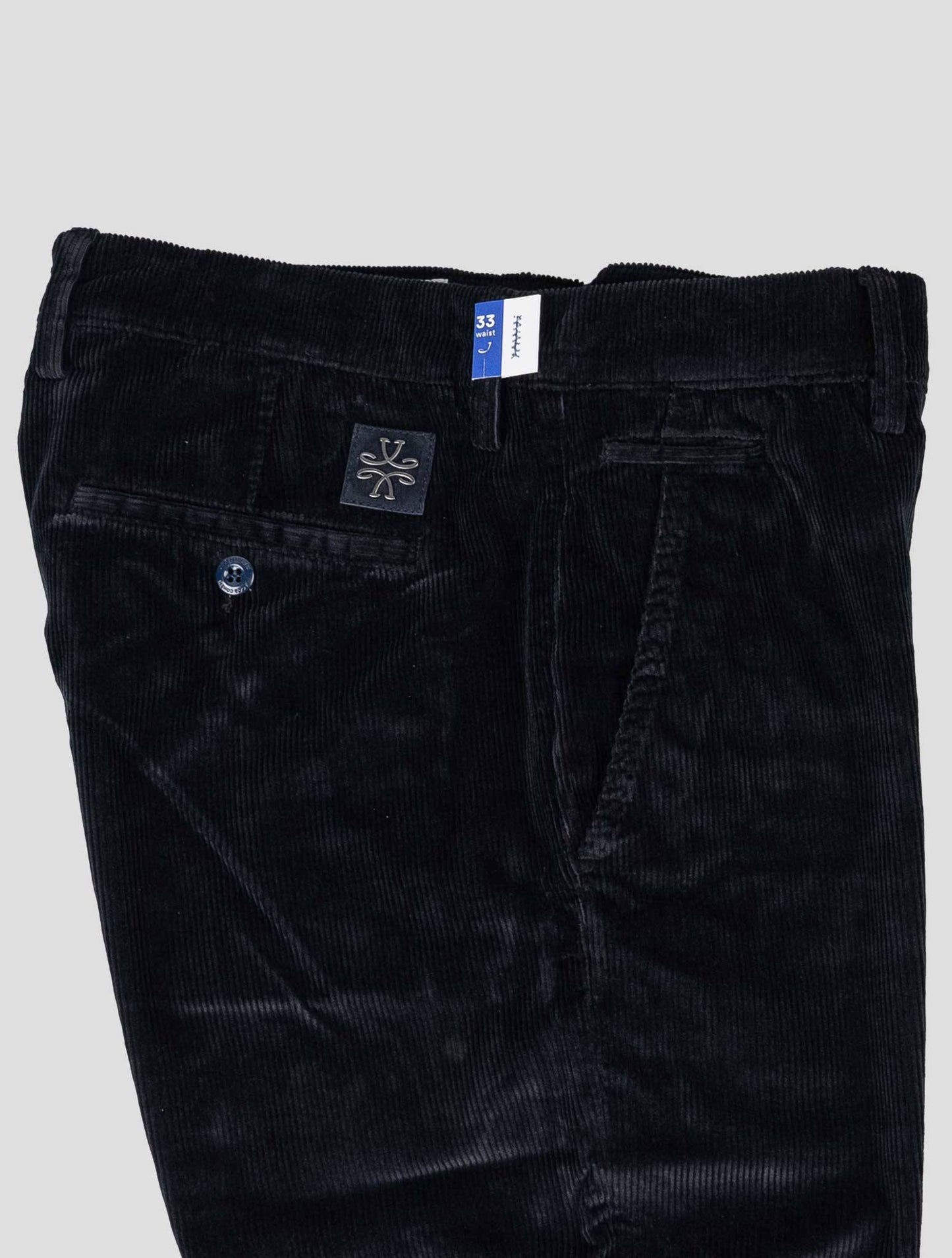 Jacob Cohen Blue Cotton Md Ea Velvet Pants