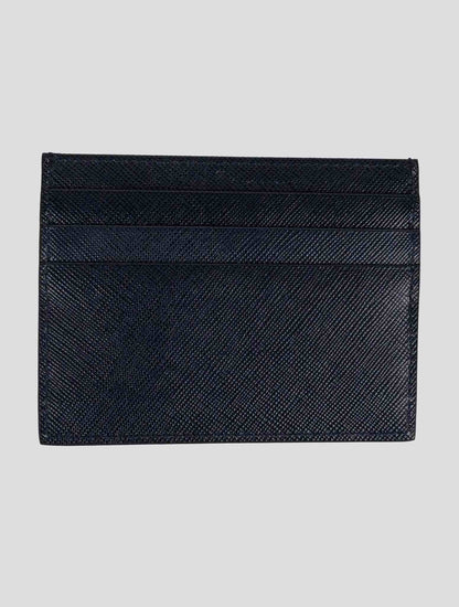 Kiton Blue Navy Leather Document Holder