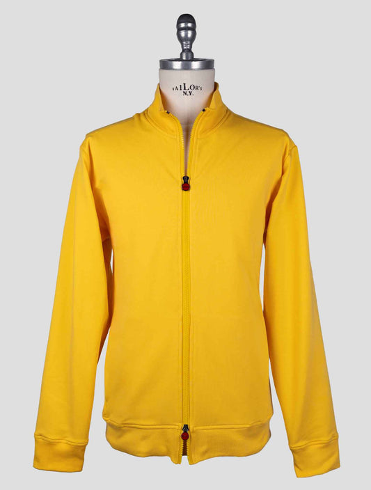 Kiton Yellow Cotton Ea Coat B-ONE