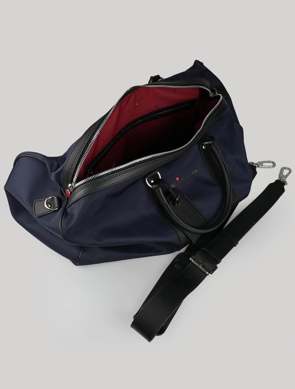 Kiton Blue Pl rejsetaske i læder