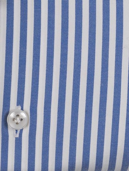 Barba Napoli hvid blå bomuldskjorter