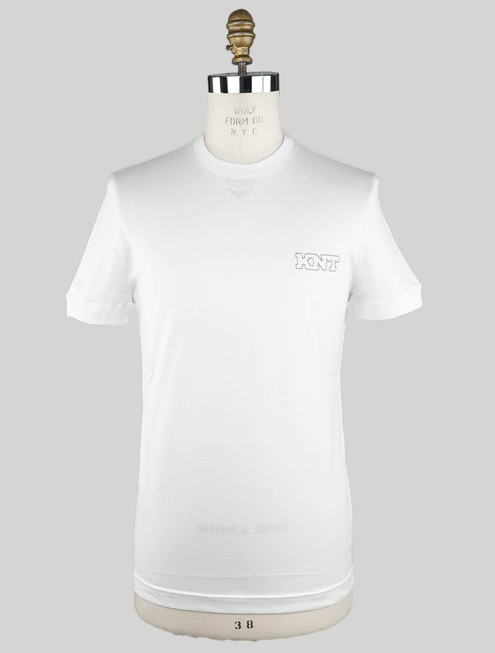 KNT Kiton baltos medvilnės marškinėliai