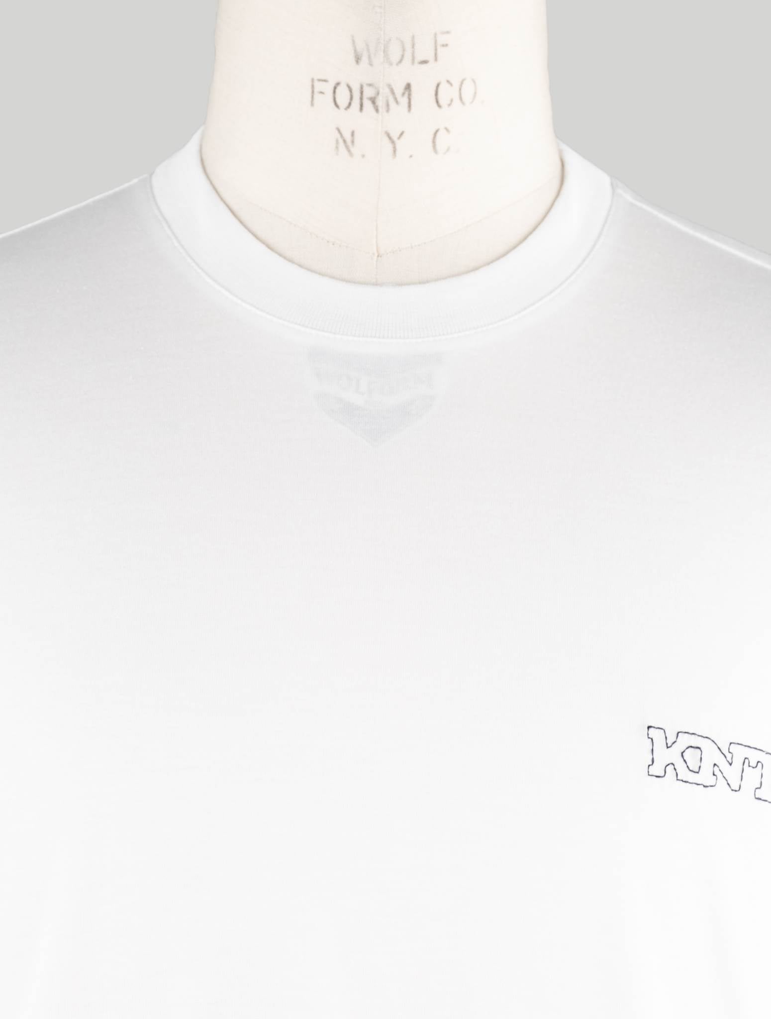 Kiton KNT White Cotton T-shirt – 2Men