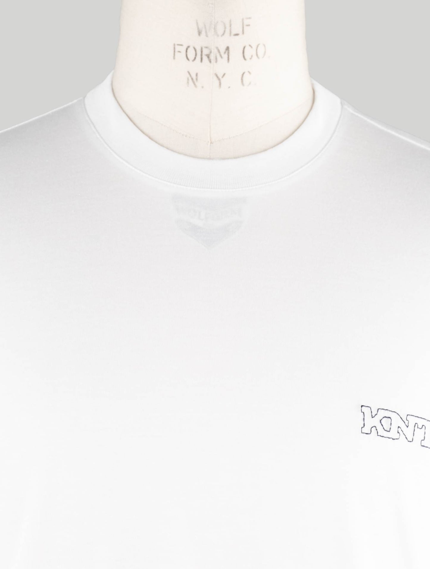 Kiton KNT White Cotton T-shirt