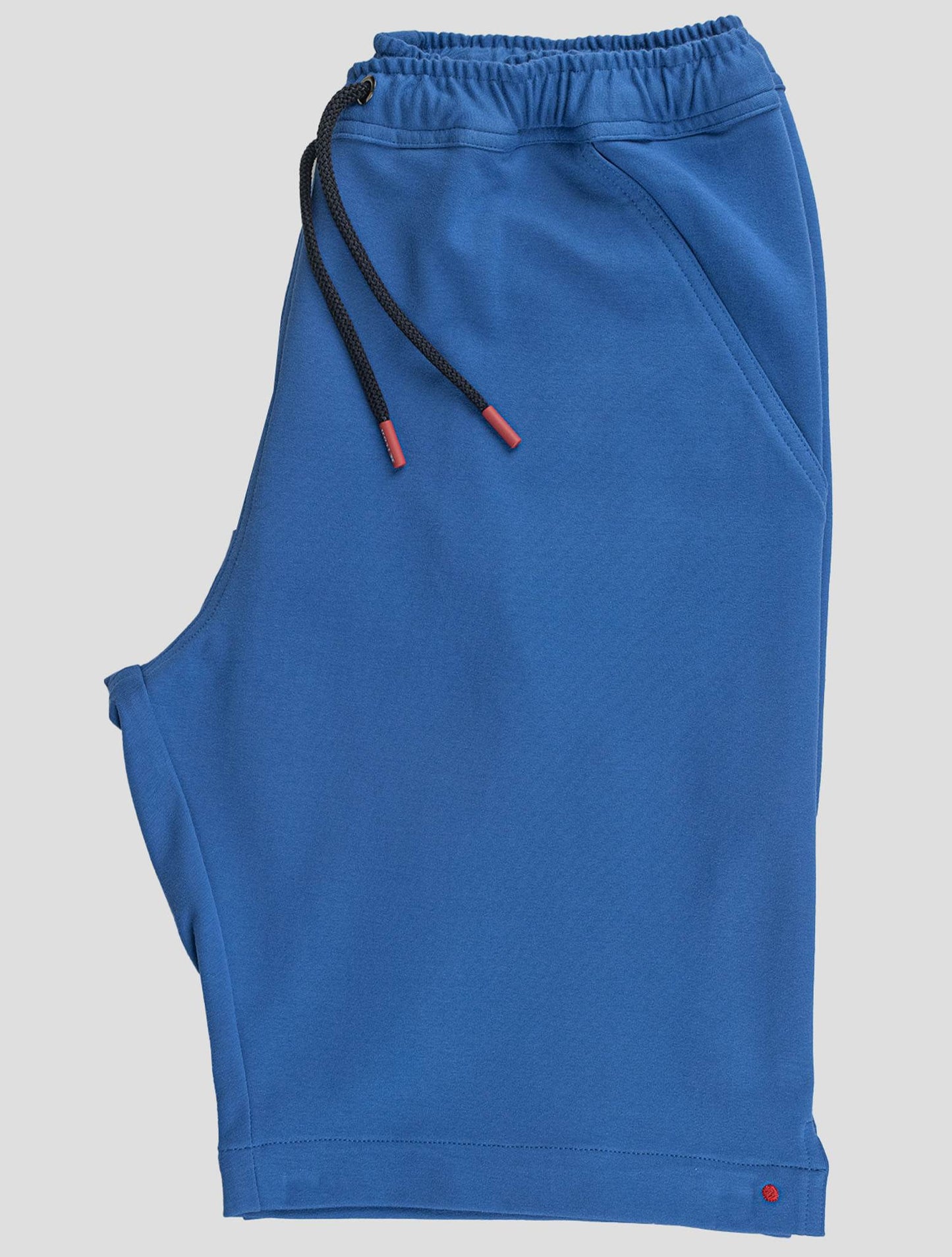 Pantalon court de survêtement Ea en coton bleu Kiton