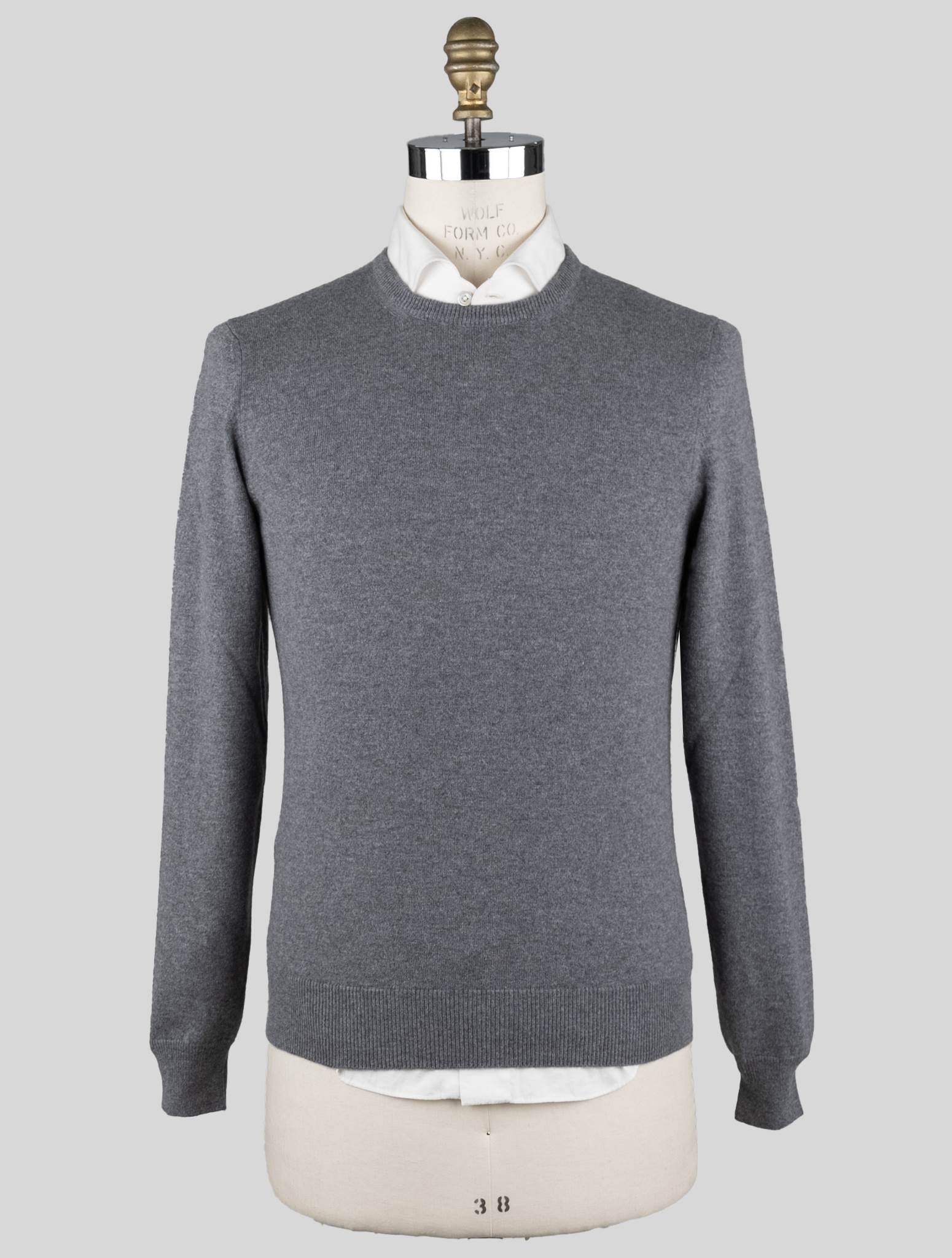 Malo Gray Cashmere Sweater Crewneck – 2Men