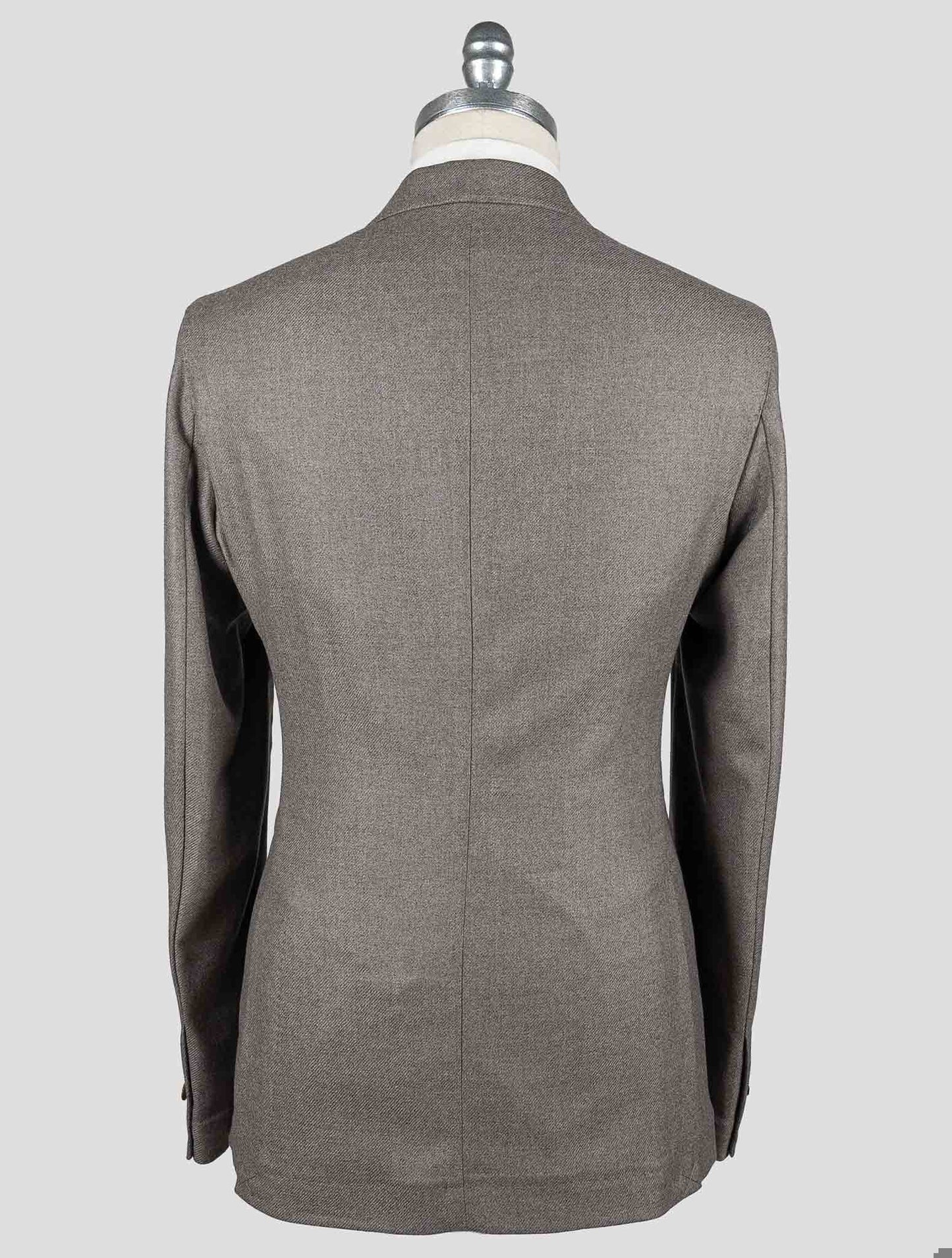 Barba Napoli Taupe Virgin Wool Cashmere Blazer