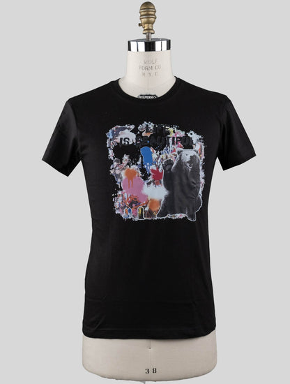 Sartorio napoli black cotton special edition t-shirt