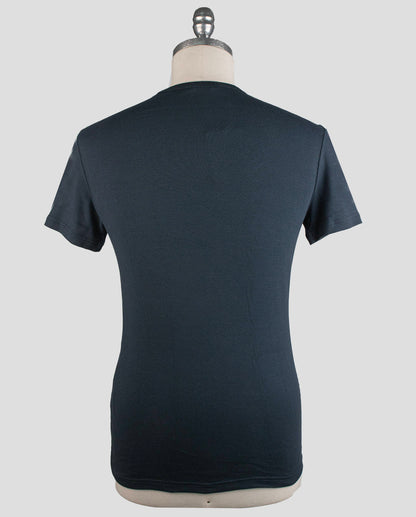 Kiton Blue Navy Cotton Ea T-Shirt Underwear