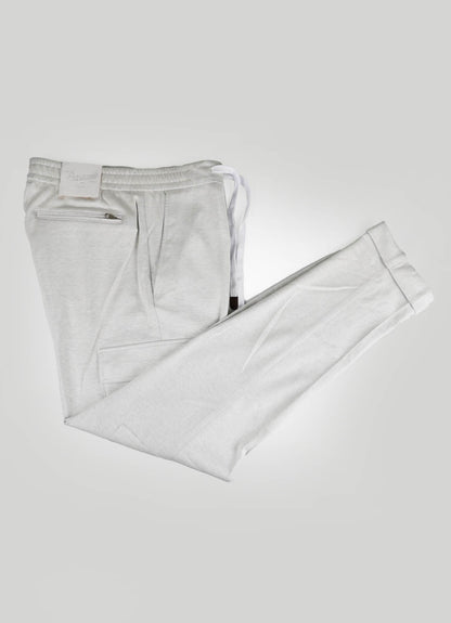 Marco Pescarolo Gray Cotton Silk Pa Cargo Pants