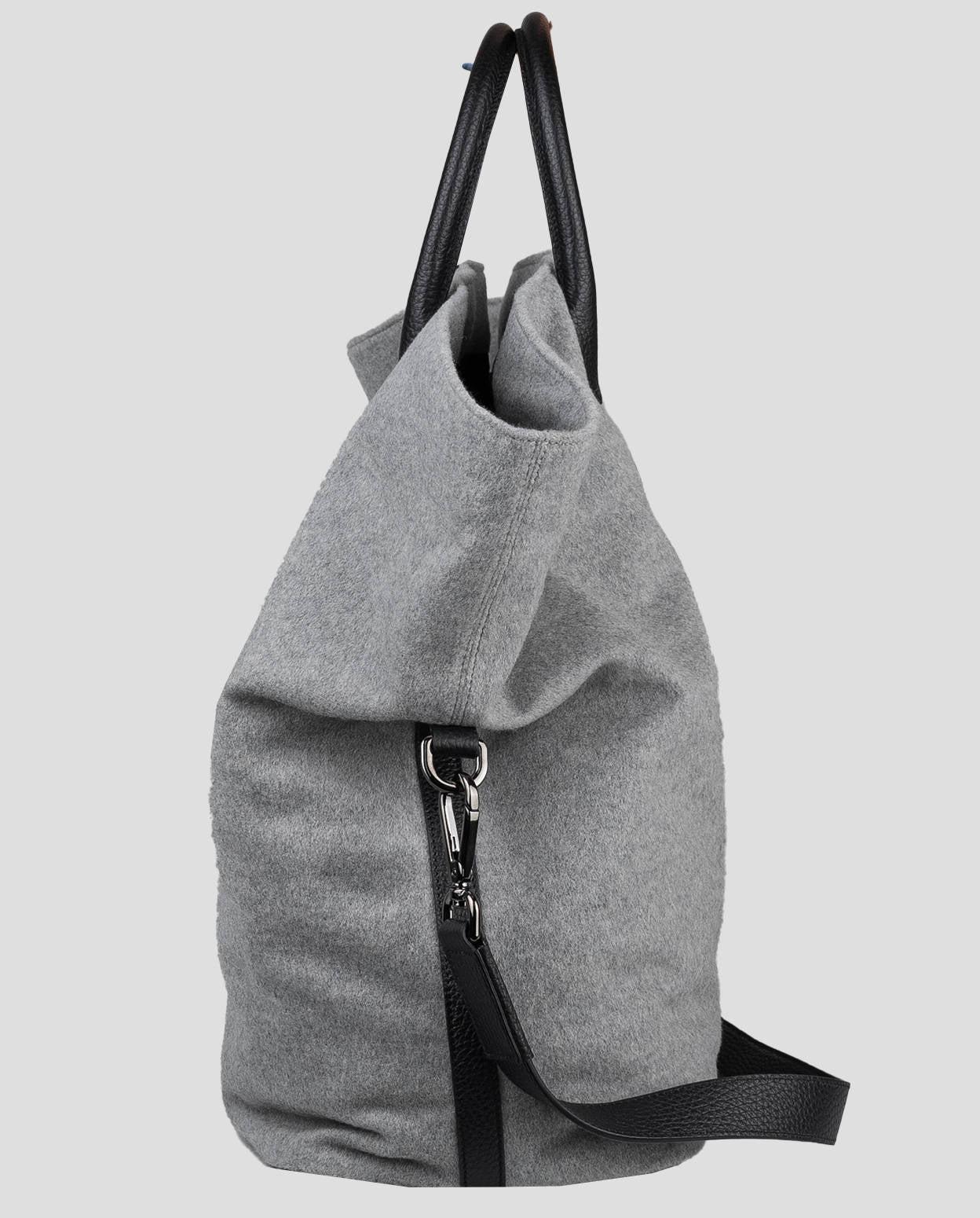 Kiton Graue Kaschmir tasche