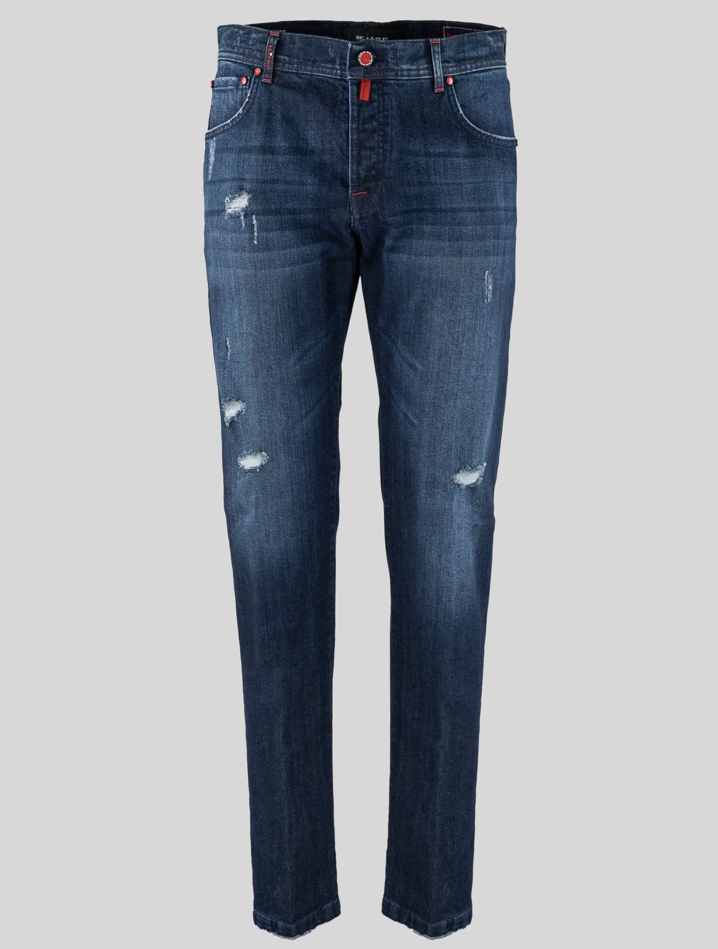 Kiton Blue Cotton Ea Jeans Limited Edition 08 of 22