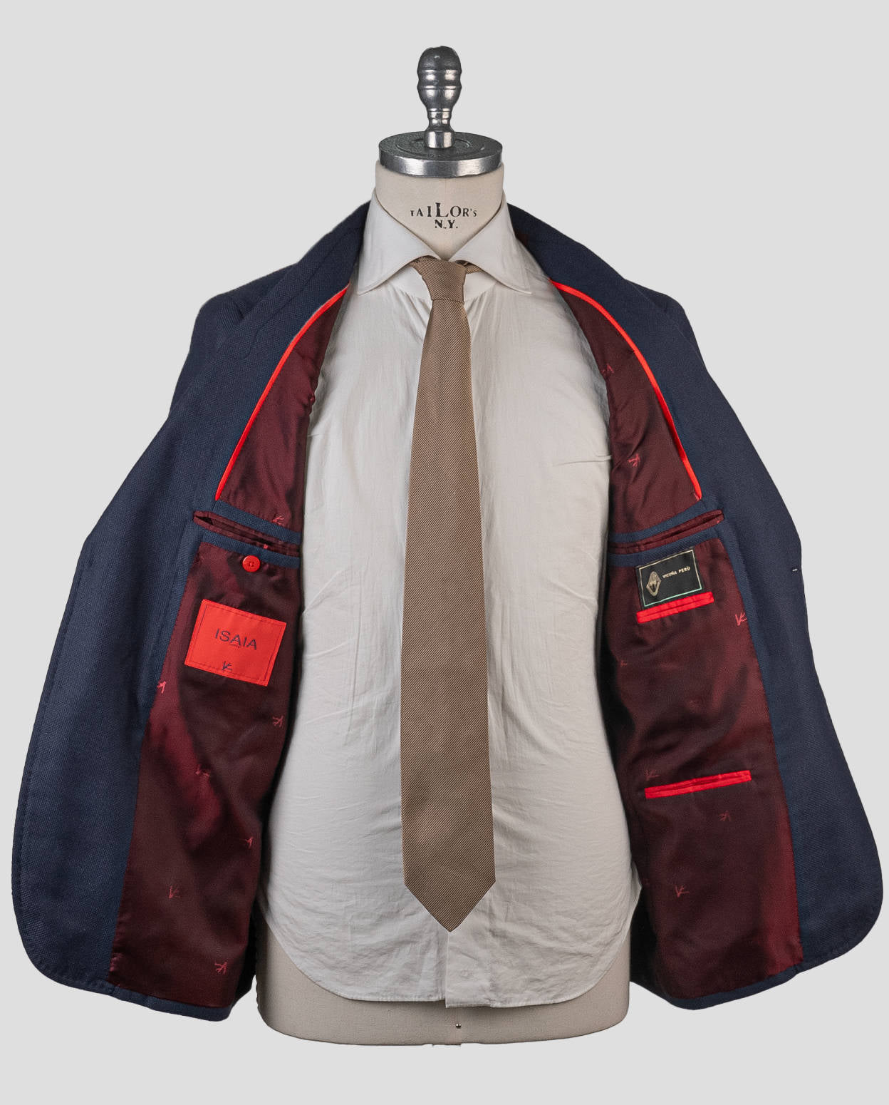 Blazer Vicuna bleu Isaia