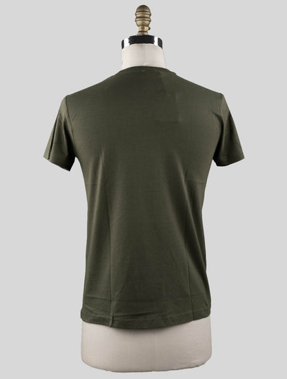Sartorio Napoli Green Cotton T-shirt Special Edition