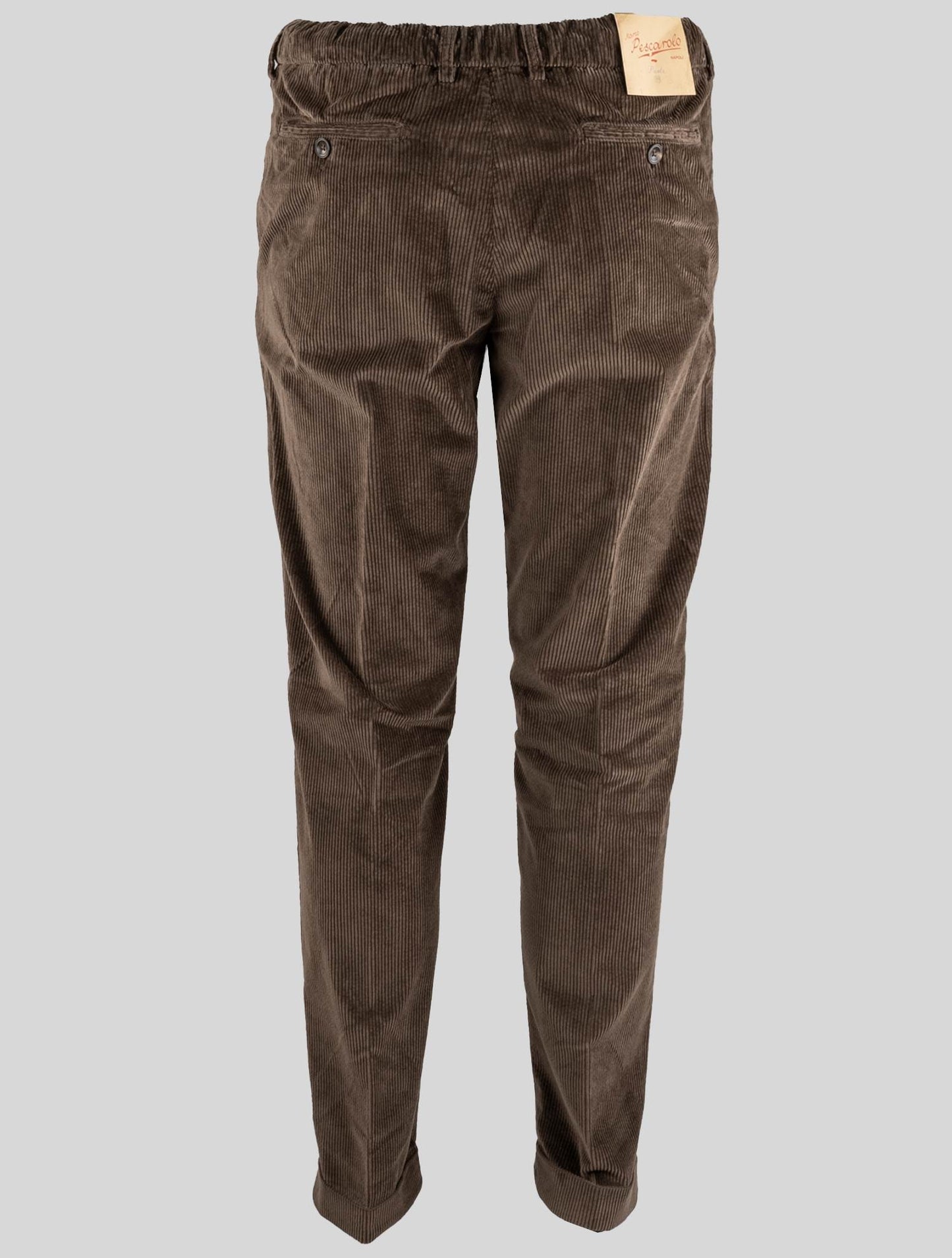 Marco Pescarolo Brown Cotton Ea Velvet Pants