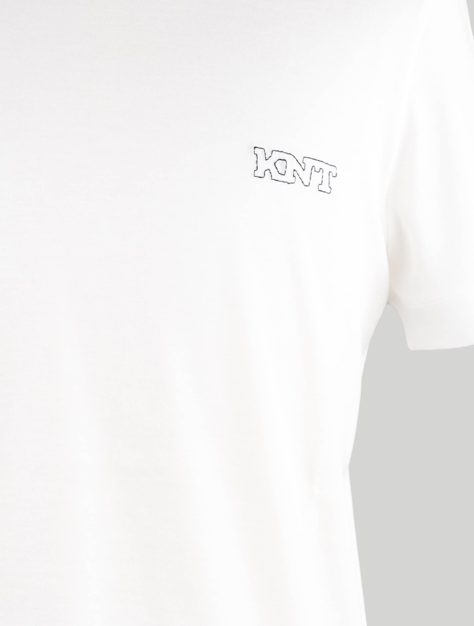 Kiton KNT White Cotton T-shirt – 2Men