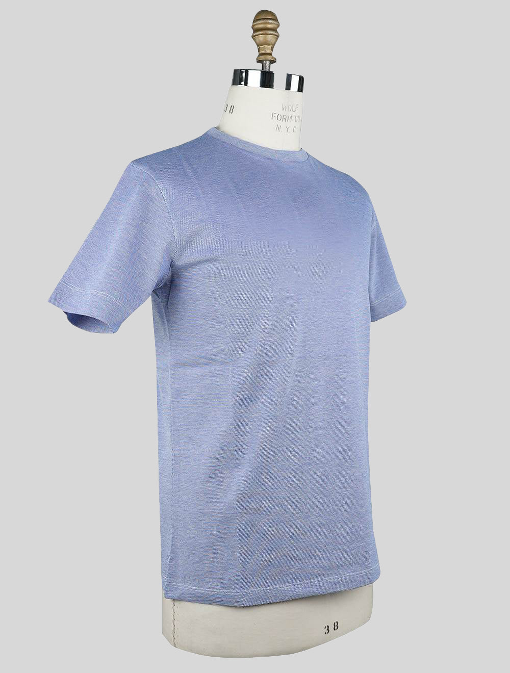 Sartorio Napoli Ljusblå T-shirt i bomull