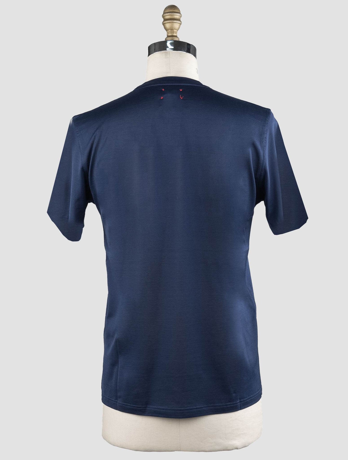 Kiton blå bomuld T-shirt