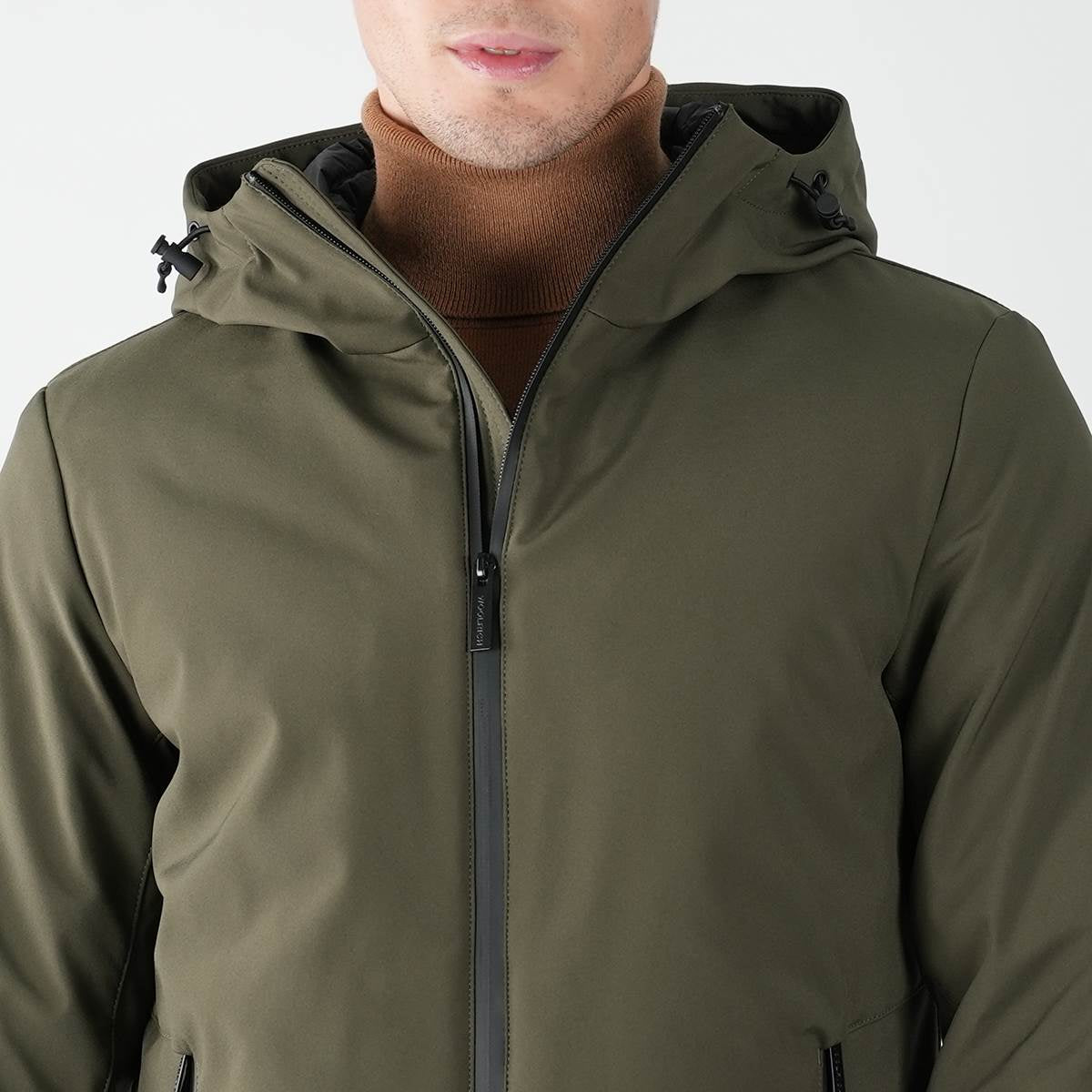 "Woolrich Green Pl Pacific Soft Shell" paltas
