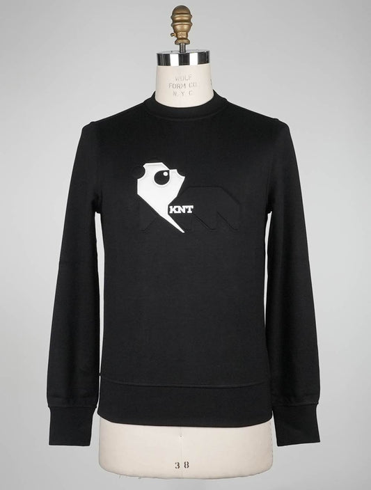 KNT Kiton Black Sweater Cruwneck հատուկ հրատարակությունը