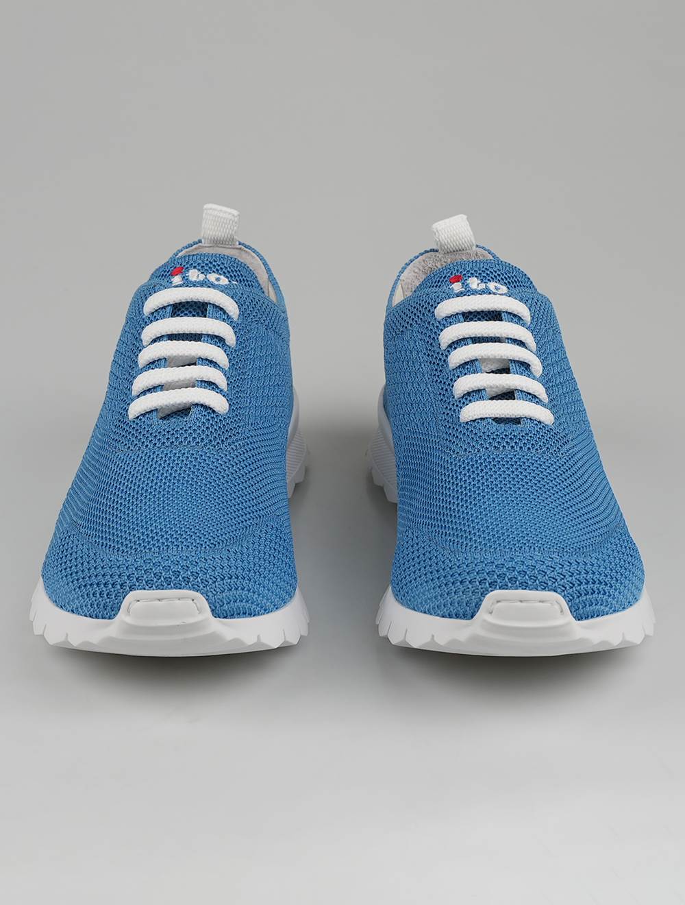أحذية رياضية من القطن الأزرق الفاتح Kiton