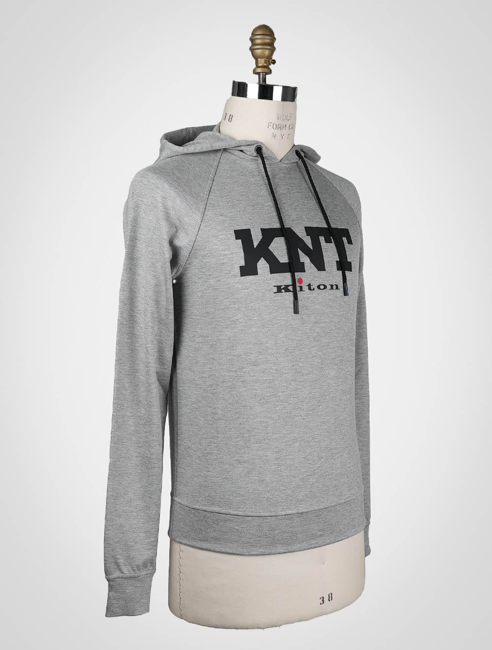 KNT Kiton Gray Viscose Ea Sweater