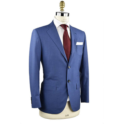 KITON Tosa-Anzug aus hellblauer Schurwolle 
