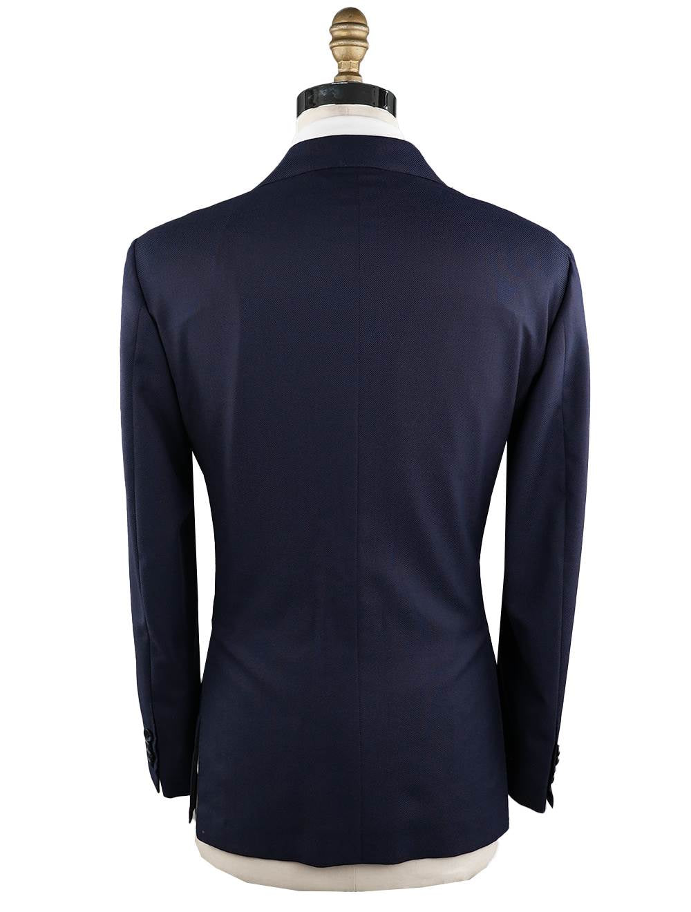 KITON Blauer Tosa-Anzug aus Schurwolle 