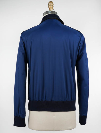 Kiton Blue Pl Coat