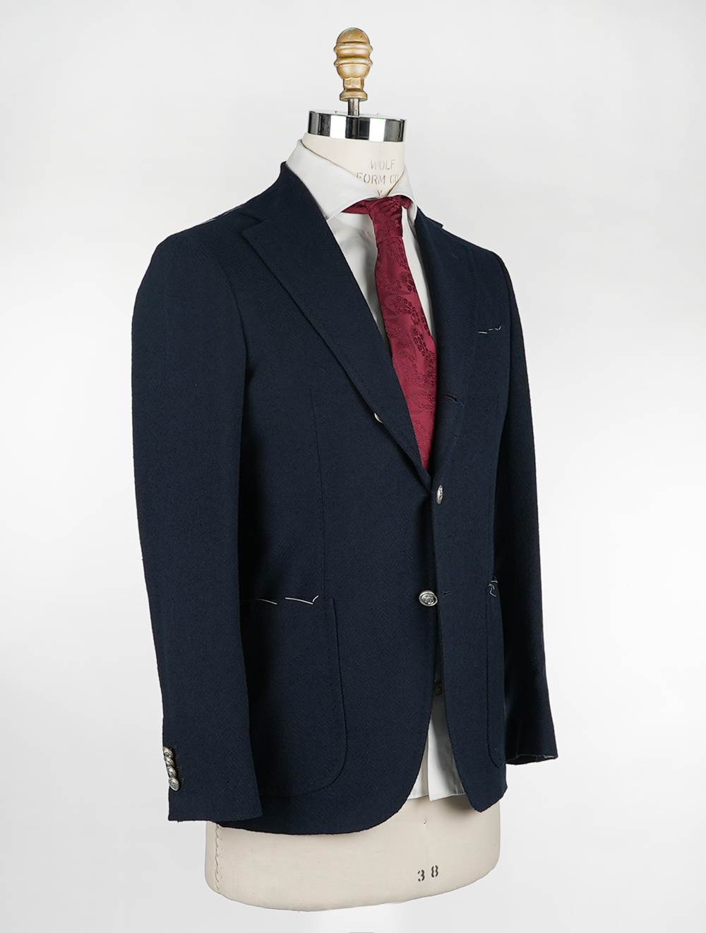 Sartorio Napoli Blue Cotton Pa Blazer – 2Men