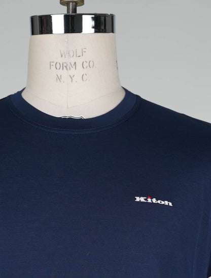 Camiseta Algodón Azul Kiton